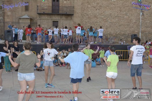 XII Encuentro Escuelas de Folklore, gala de clausura